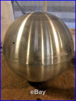 Vintage Retro Aluminium Sputnik Type Ball make great lamp shades decoration