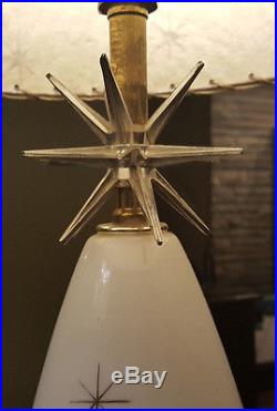 Vintage Retro Eames Era Mid Century Modern Atomic Starburst Sputnik Lamp