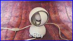 Vintage Retro MID Century Modernist Eyeball Lamp Light Artemide Eclisse Italy