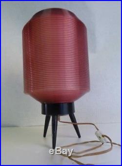 Vintage Rotaflex Table Lamp Retro MID Century Plastic Tripode