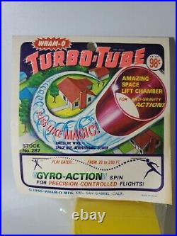Vintage SEALED 1966 WHAMO TURBO TUBE YELLOW MADE IN USA RARE