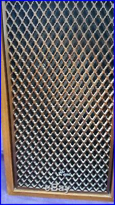 Vintage Sansui Sp-1500 Pair 12 Inch 3-way Speakers MID Century Modern Retro