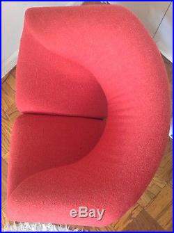 Vintage Space Age Mid Century Modern 60s Pierre Paulin Ribbon Chair Artifort