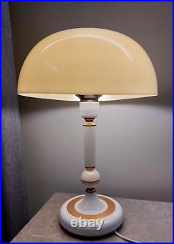 Vintage USSR Space Age Mid Century Desk Lamp Plastic Mushroom Lamp