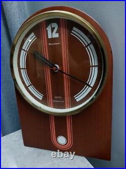 Vintage USSR Wall Clock Yantar Vintage Space Age Clock Working Vintage clock