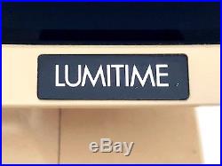 Vintage Ultra Rare Tamura Lumitime C31 Clock Retro Mid Century Space Age Nixie