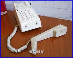 Vintage Working Retro Mid Century BT 786 Trimphone Trim Push Button Telephone