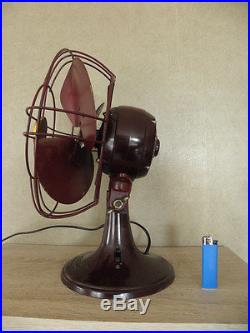 Vintage electric fan old retro bakélite machine age antique mid century vtg