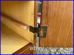 Vintage mid century retro teak danish credenza sideboard cabinet unit Delivery