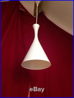 Vintage retro 50's ceiling lamp light pendant ARTELUCE FOG & MORUP mid century