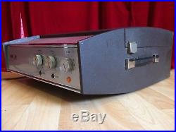 Vintage retro 50s 60s HMV record player space age mid century SERVICED