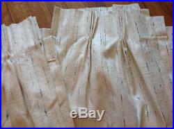 Vintage retro curtain drapes pinch pleat pleated mid century