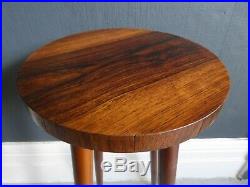 Vintage retro mid century plant stand display stand rosewood dansette legs