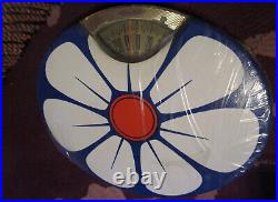 Vtg Brearly Counselor Blue Flower Daisy Oval Bathroom Scale 1960's Unused New