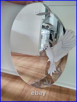 Vtg. David Marshall Mid-Century Modern Signed Cockatoo/Parrot Wall Mirror NICE