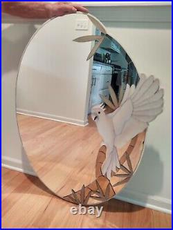 Vtg. David Marshall Mid-Century Modern Signed Cockatoo/Parrot Wall Mirror NICE