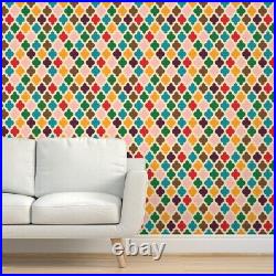 Wallpaper Roll Retro Moroccan Vintage Mid Century Modern Texture 24in x 27ft