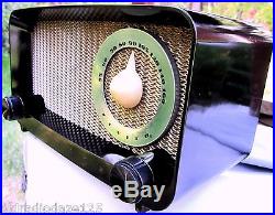 Zenith radio gorgeous Bakelite m-G-510-Y Retro Ebony beauty Working condition